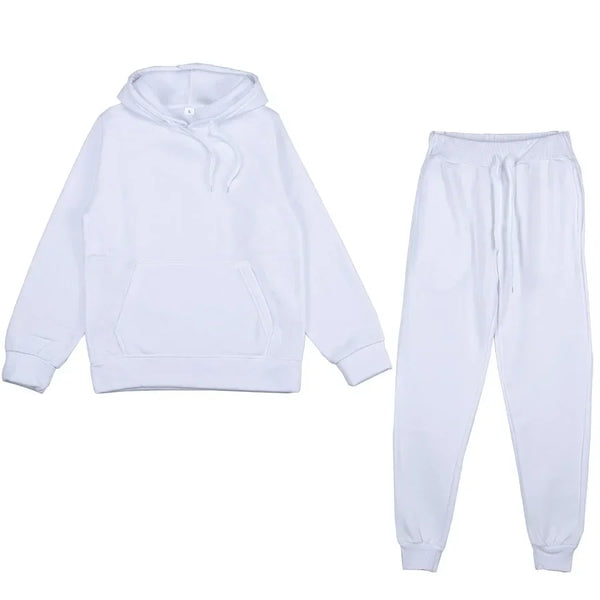 Women's 2-Piece Fleece Sweat suit Sets  Perfect for Jogging