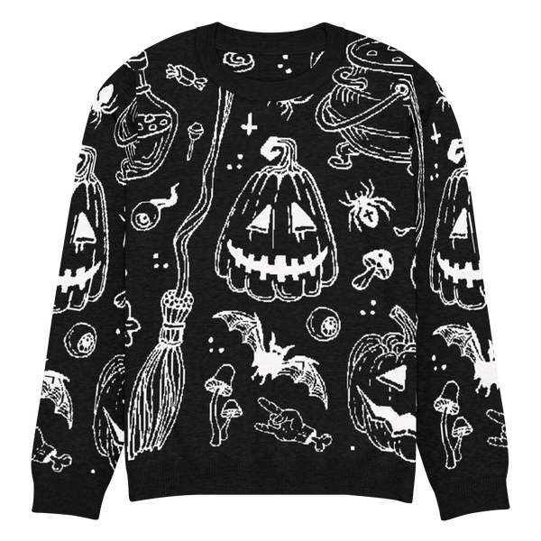 Cozy Creep Knit Crewneck Sweater