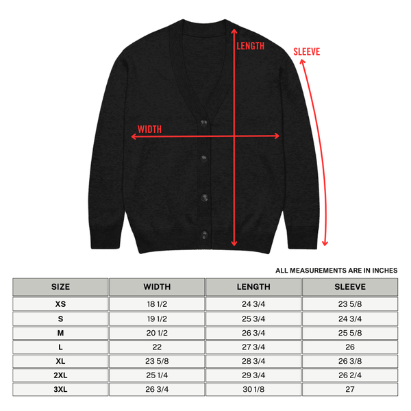 Bubblegum Bats Knit Cardigan