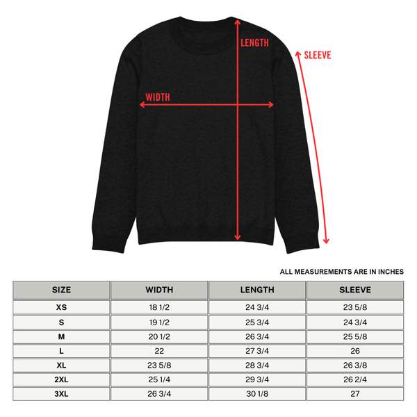 Cozy Creep Knit Crewneck Sweater