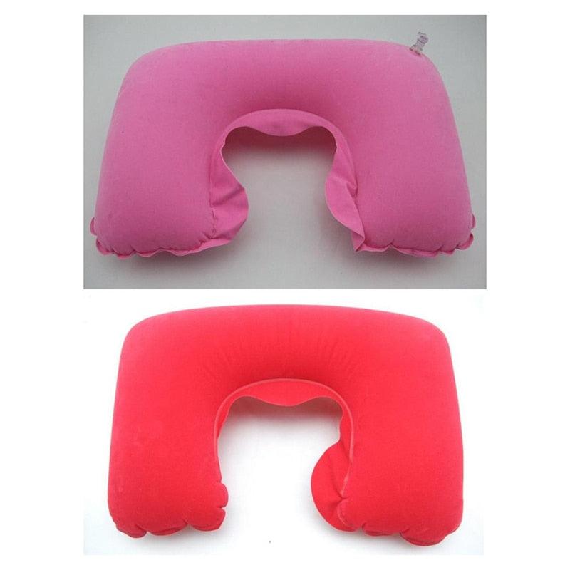 Portable Inflatable U-Shape Neck Pillow