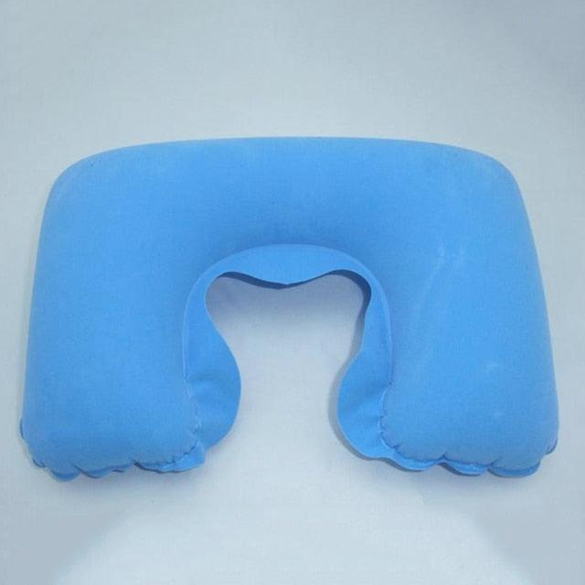 Portable Inflatable U-Shape Neck Pillow