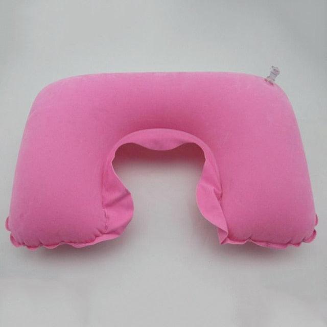 Portable Inflatable U-Shape Neck Pillow