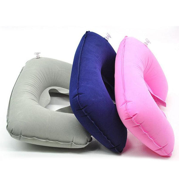 Portable Inflatable U-Shape Neck Pillow